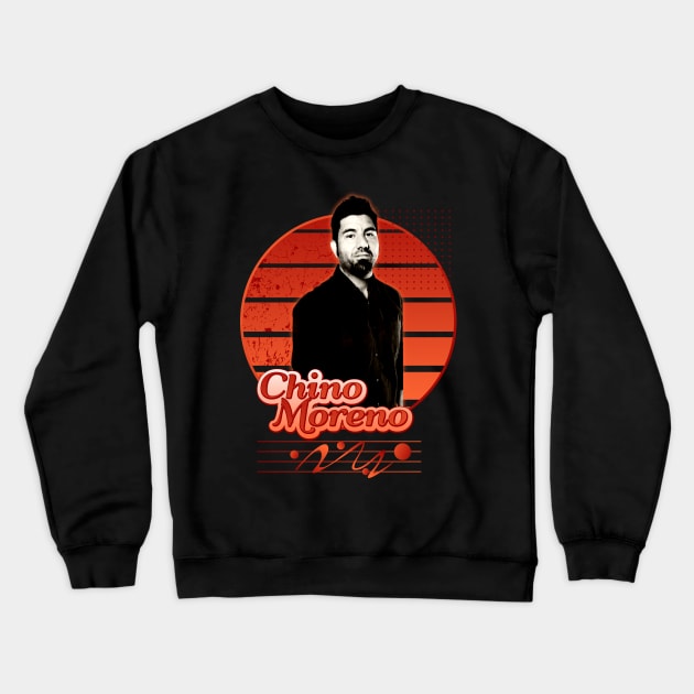 Chino Moreno | Retro Crewneck Sweatshirt by Nana On Here